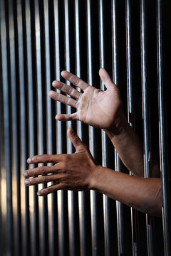 prisoner in jail