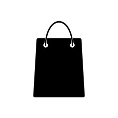 Shopping bag icon. Vector illustration