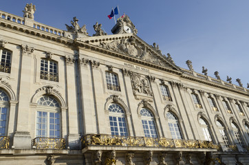 Fototapeta na wymiar Mairie de Nancy, Lorraine, France