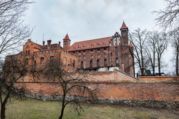 Fototapeta na wymiar Castle in Gniew, Poland