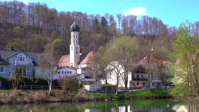 Wolfratshausen Stadtf&uuml;hrung vom Marienplatz bis Kastenm&uuml;hlwehr in einer Minute