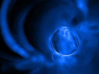 Abstract wallpaper. Abstract fractal. Fractal art background for creative design. Decoration for wallpaper desktop, poster, cover booklet, card. Psychedelic. Print for clothes, t-shirt.