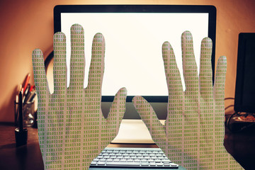 Hacker data security home office
