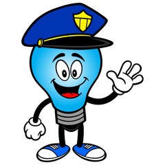 Police Bulb Waving