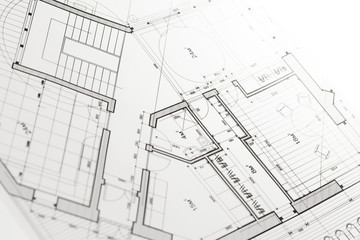 architecture blueprint -  house plan