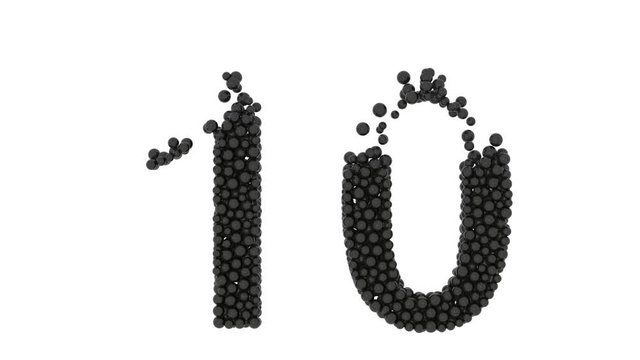 Dynamic magnetic spheres as number 10