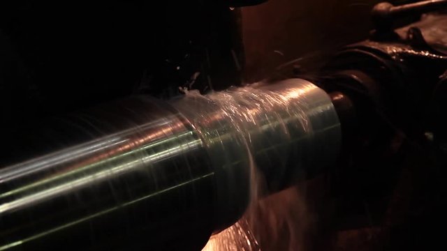 cnc milling with water process