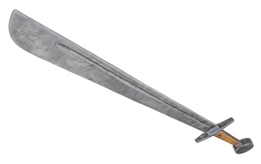 Broadsword isolated. Clipping path included.