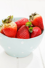fresh strawberries
