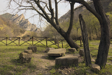 Parco Gallipoli Cognato Piccole Dolomiti Lucane area pic nic