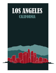Fototapeta premium los angeles california