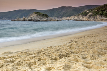 Kalamitsi Sunrise, Chalkidiki, Sithonia, Central Macedonia, Greece