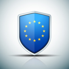 European Union shield sign
