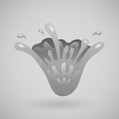 Naklejka premium water character design 