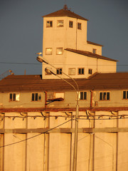 Elevator Stock Company Petersburg warehouses