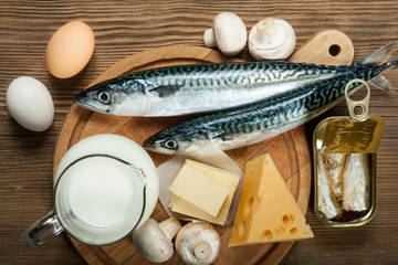 Foods rich in vitamin D