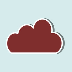 cloud icon design 