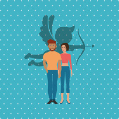 love and couple design , vector illustration