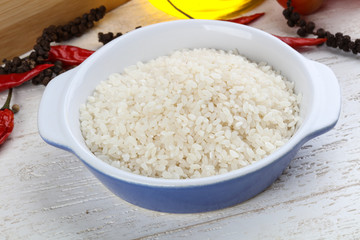 Raw rice