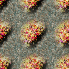 Seamless pattern - heaps of stars