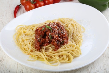 Spaghetti bolognese