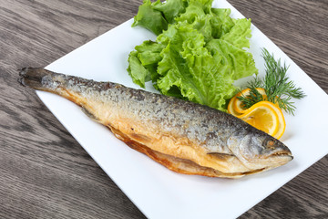 Grilled trout