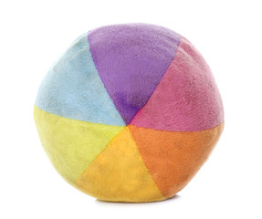 colorful ball in studio