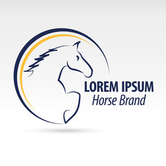 Horse brand logo