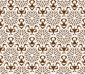 Ethnic seamless pattern. Tribal style design. Vector illustration