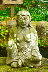 Obraz premium Datuse-ba bodhisattva at Hase Dera Buddhist Temple, Kamakura, Ja