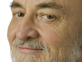 face of an old man