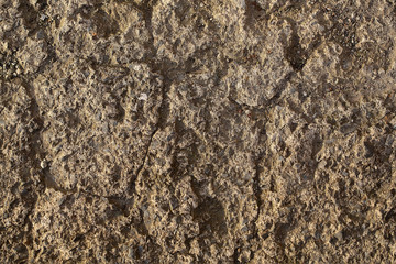 Natural cracked stone solid layer
