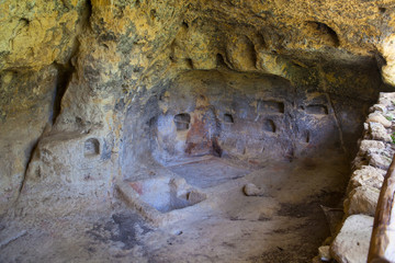 Byzantine village, Calascibetta