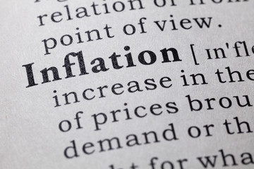 Obraz premium definition of inflation