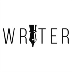 writer. legal lawyer symbol.
