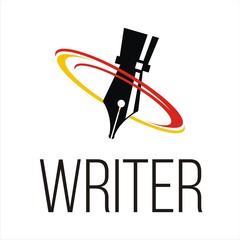 writer. legal lawyer symbol.