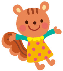 りす　キャラクター