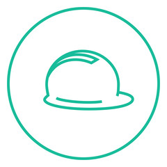 Hard hat line icon.