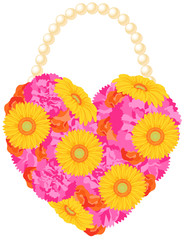 ブーケ（バッグピンク）