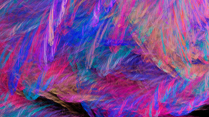 Abstract fractal illustration for creative design