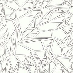 Abstract seamless pattern. The effect of broken glass