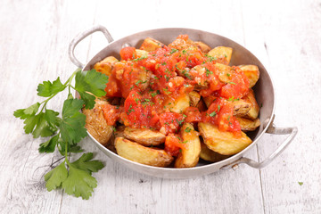 potato bravas,spanish tapas