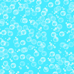 weiße wasserperlen abstrakt isoliert auf türkis, konzept illustration für kosmetik, pharmazie, hygiene, wellness