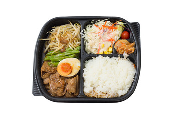 Roasted Pork bento - japanese food style