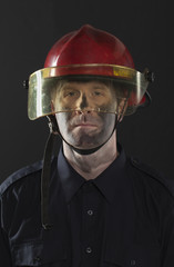 Obraz premium firefighter