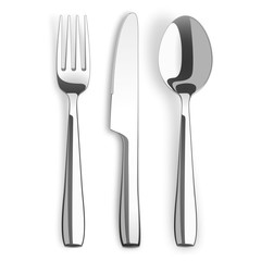 Knife  Fork Spoon Stainless Steel