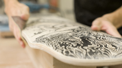 Making of Longboard Deck