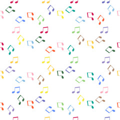 Seamless pattern notes