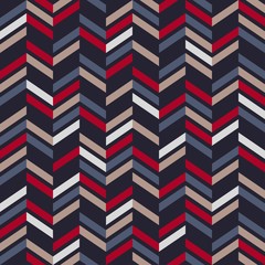 Abstract seamless striped pattern. Vector illustration