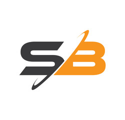 SB initial logo with double swoosh
